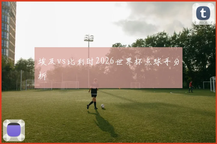 埃及vs比利时2026世界杯点球手分析